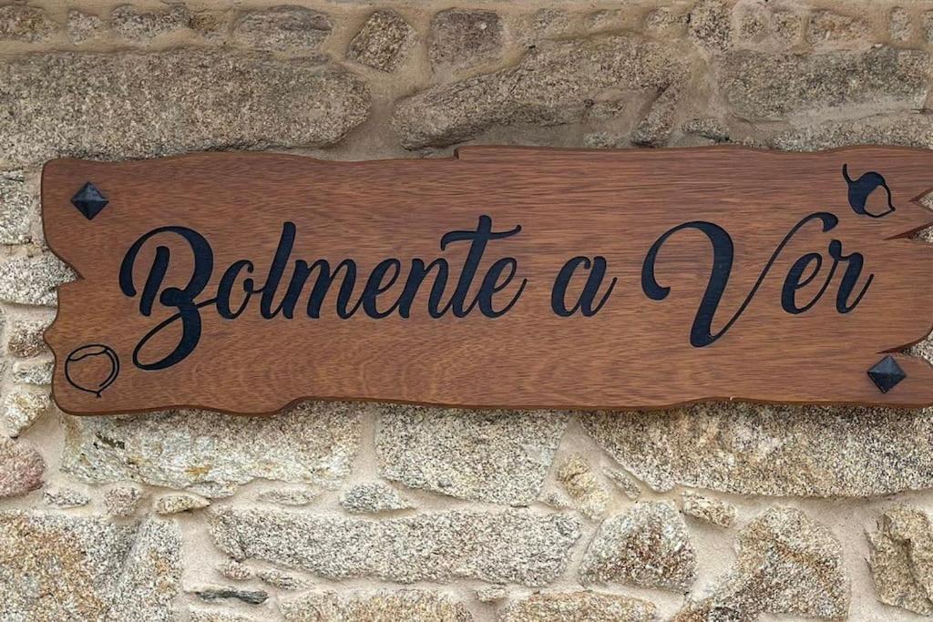 Casa Bolmente A Ver En La Ribeira Sacra. Sober Exterior photo