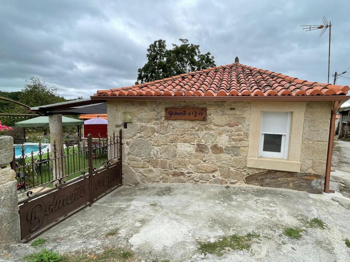Casa Bolmente A Ver En La Ribeira Sacra. Villa Sober Exterior photo